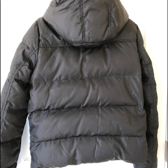 J.crew sherpa lined black down puffer jacket - Picture 4 of 7